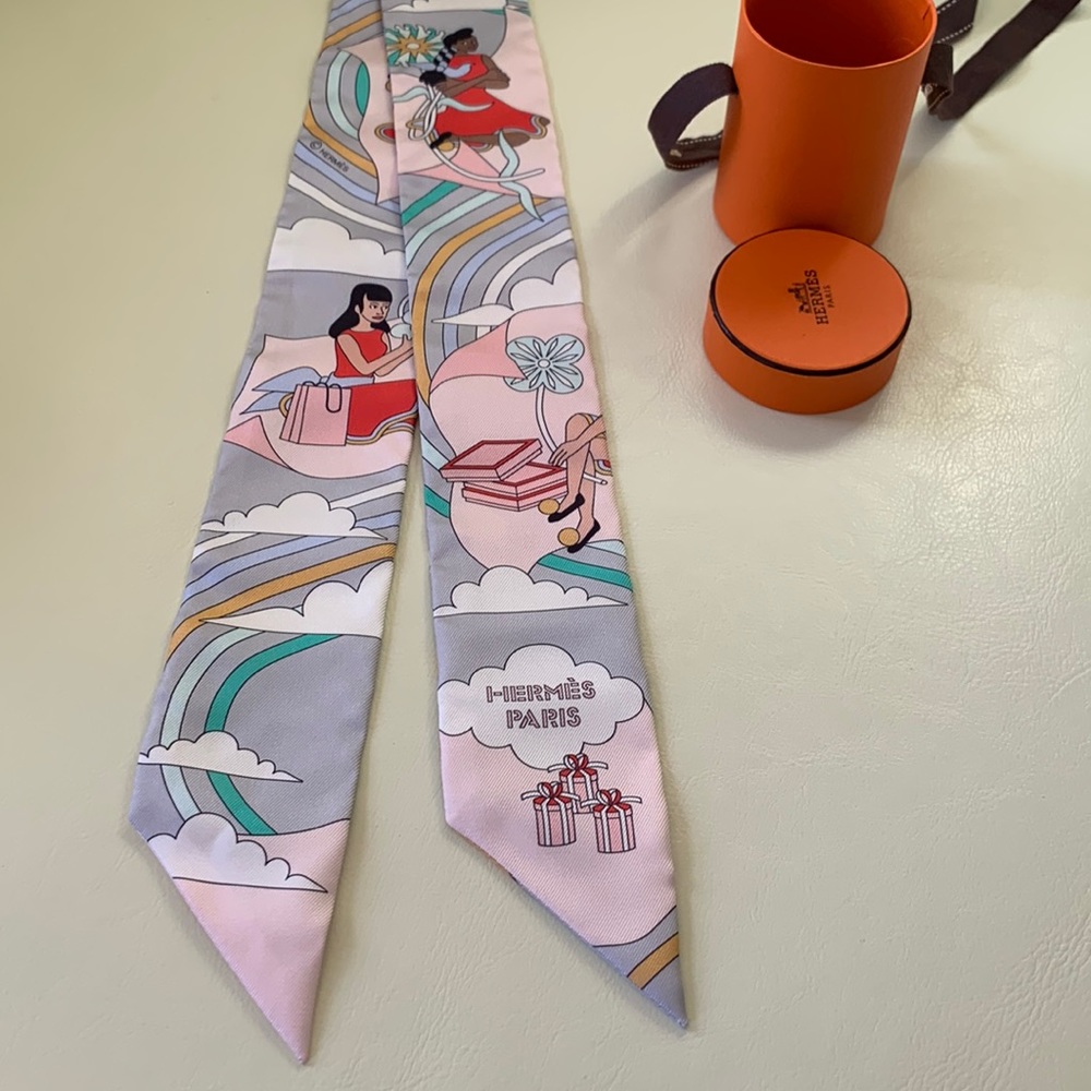 💕 Hermes Carres Volants twilly